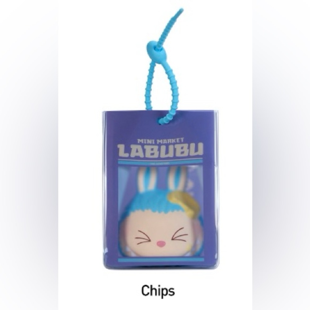 CHIPS - Pop Mart Labubu The Monsters Wacky Mart Series Squishy Charm, Confirmed